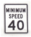 Minimum Speed